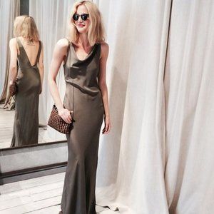 STONE COLD FOX MOSS SILK Minnesota GOWN